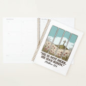 Christelijk Bloemkruis Mattheüs 28_6 Vintage Planner (Display)