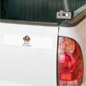 Christelijk bord licentie bumpersticker (Op Truck)