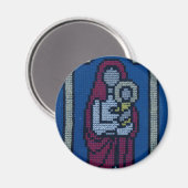 Christelijk borduurwerk magneet (Voorkant / Achterkant)