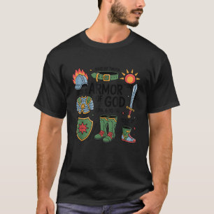 Christelijk Boys Armour of God Jesus is King T-shirt
