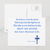 Christelijk Briefkaart (Voorkant / Achterkant)