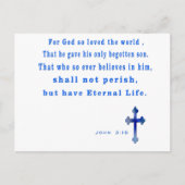 Christelijk Briefkaart (Voorkant)