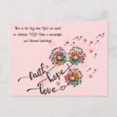 Christelijk briefkaart (Voorkant)