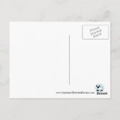 Christelijk briefkaart: De Heer is mijn herder Briefkaart (Achterkant)