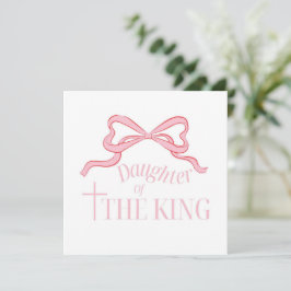 Christelijk Briefkaart Dochter Kaart Coquette Roze
