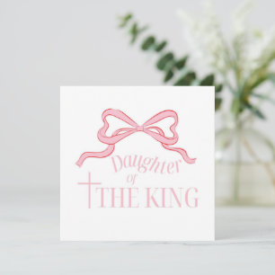 Christelijk Briefkaart Dochter Kaart Coquette Roze
