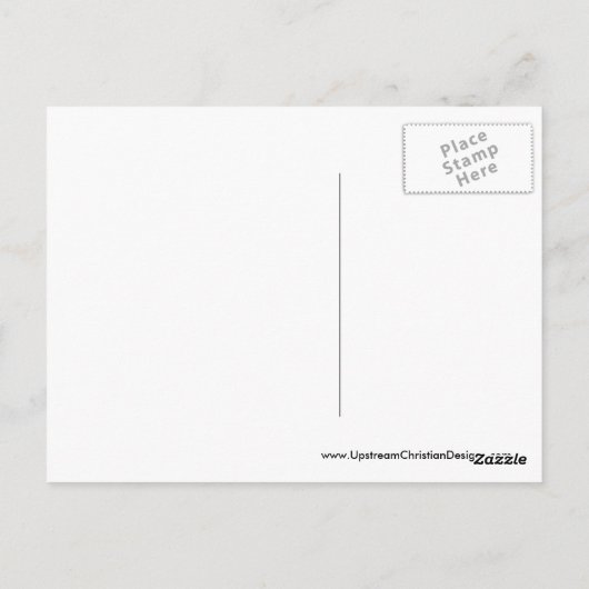 Christelijk briefkaart: God houdt zijn beloften in Briefkaart (Achterkant)