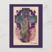 Christelijk Briefkaart voor dwars- en boomstructuu (Voorkant)