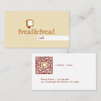Christelijk Brood Logo | Bakkerij Cafe Gemeenschap Visitekaartje