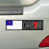 Christelijk Bumpersticker (Op auto)