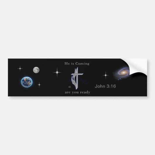 Christelijk Bumpersticker (Voorkant)