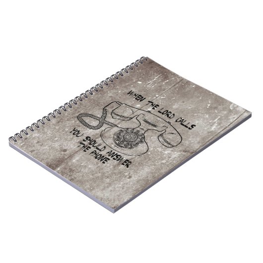 Christelijk cadeau als de Heer roept... Notitieboek (Linkerzijde)