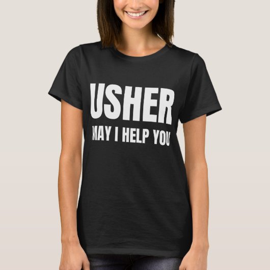 Christelijk cadeau van de Usher-kerk T-shirt (Voorkant)