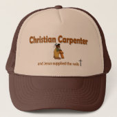 Christelijk cadeauontwerp voor Carpenter 2 Trucker Pet (Voorkant)