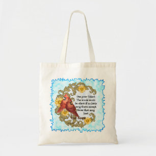 Christelijk Cardinals Talent Tote Bag