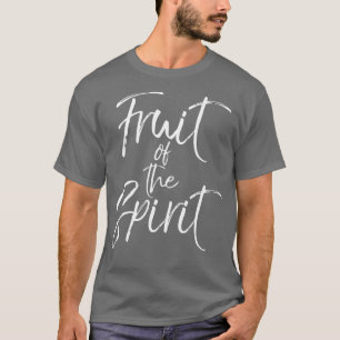 Christelijk citaat Bijbel Verse Gezegde Fruit of T-shirt