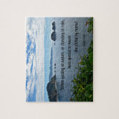 Christelijk citaat over Natuur Legpuzzel (Verticaal)