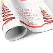 Christelijk Citaat Romans 6:23/het Verpakkende Pap Cadeaupapier (Rol Hoek)