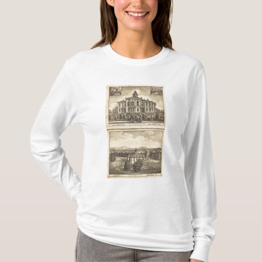 Christelijk College en Pacific Methodist College T-shirt (Voorkant)