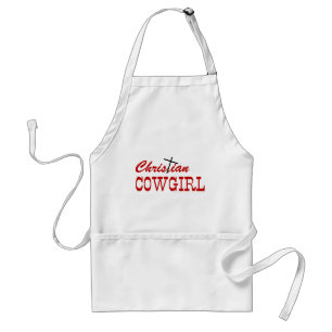 Christelijk Cowgirl Standaard Schort