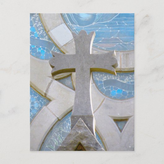 Christelijk Cross Briefkaart (Voorkant)