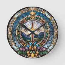 Christelijk Cross Glas in lood