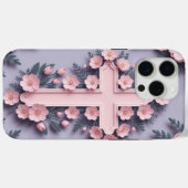 Christelijk Cross iPhone 16 Pro Hoesje Ai-ontwerp (Achterkant (horizontaal))