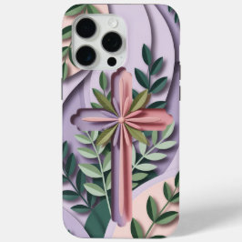 Christelijk Cross iPhone 16 Pro Hoesje Ai-ontwerp