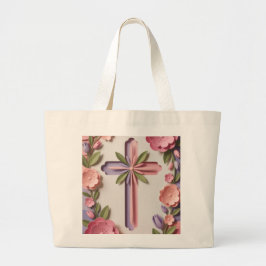 Christelijk Cross Jumbo Canvas tas ai ontwerp