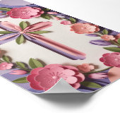 Christelijk Cross Poster Print Ai-ontwerp (Hoek)