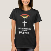 Christelijk Cross WiFi en het wachtwoord voor het T-shirt (Voorkant)