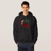 Christelijk DANKBAAR GELUKKIG GEZEGEND Kerstfeest Hoodie (Voorkant volledig)