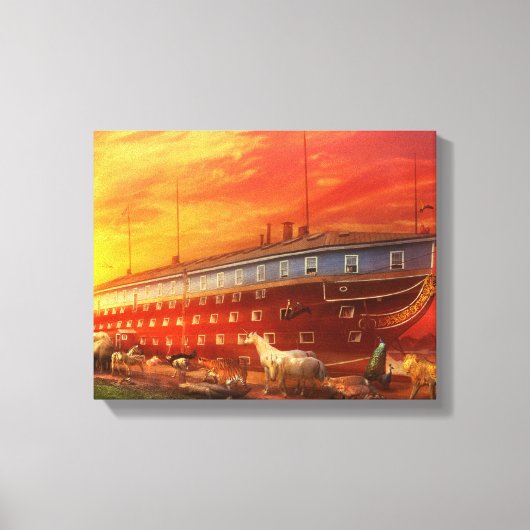 Christelijk - De Ark van Noach - Het begin Canvas Afdruk (Voorkant)
