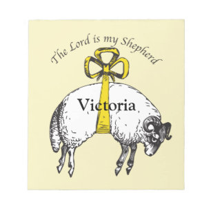 Christelijk De HEER is mijn herder Psalm 23 Notitieblok