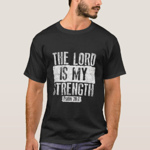 Christelijk de Heer is mijn kracht T-shirt
