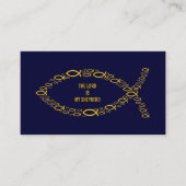 Christelijk | DE LORD IS MIJN SCHEPERD Visitekaartje (Voorkant)