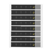 Christelijk decor van het Symbool Solidariteit van (Vel)