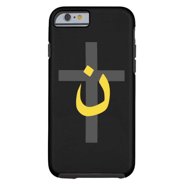 Christelijk decor van het Symbool Solidariteit van Case-Mate iPhone Case (Achterkant)