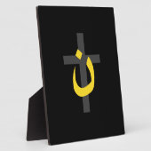 Christelijk decor van het Symbool Solidariteit van Fotoplaat (Zijkant)