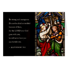 Christelijk Deuteronomium 3:16 Wees Sterk & Moedig