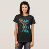 Christelijk DEZE MEISJES OP JESUS EN HORSES Equest T-shirt (Voorkant volledig)
