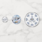 Christelijk diamant Jubileum Decoratie Confetti (Achterkanten)