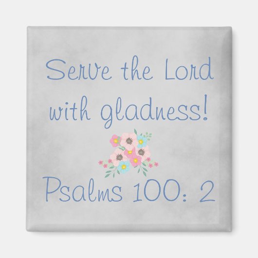 Christelijk dienen de Heer Magneet (Voorkant)