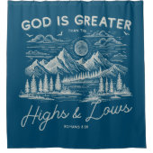 Christelijk douchegordijn (Voorkant)