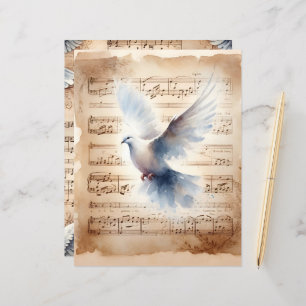 Christelijk Duif Scrapbook Papier