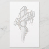 Christelijk dwars Briefpapier (Voorkant)