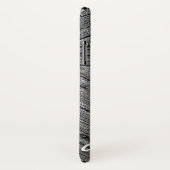 Christelijk dwars door elkaar lopend houtmonogram Case-Mate iPhone case (Achterkant / rechts)