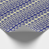 Christelijk Dwarspatroon 2 Verpakkend Document Cadeaupapier (Hoek)