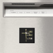 Christelijk Een Kruis Plus Drie Spijkers Is Vergif Magneet (Insitu (Vaatwasser))