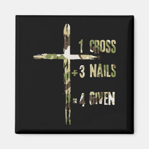 Christelijk Een Kruis Plus Drie Spijkers Is Vergif Magneet